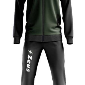 Zeus Tuta Easy Black-Military – Sportska trenerka za trening i svakodnevno nošenje