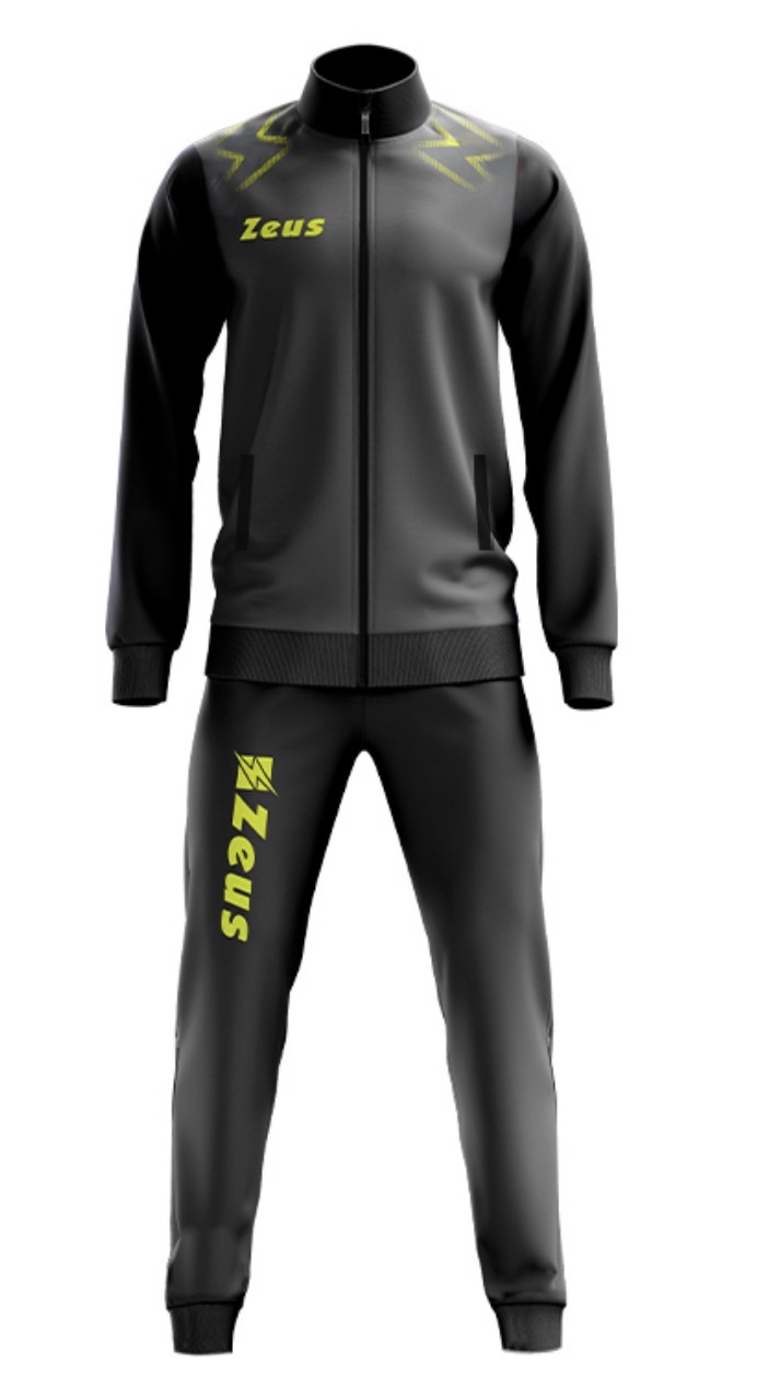 Zeus Tuta Easy Black Grey – Udobna sportska tuta za svaki dan
