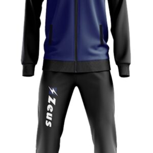 Zeus Tuta Easy Black Blue Marine – Sportska trenerka za trening i svakodnevno nošenje