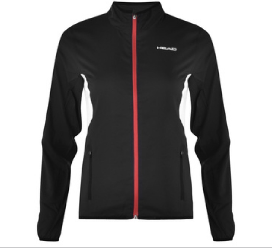 HEAD Club Jacket W 814707-BK – ženska sportska jakna