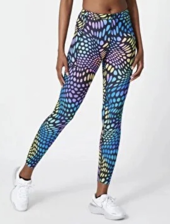 Nike W NK DF Run DVN MR Tight DM7555-010 – ženske helanke za trčanje